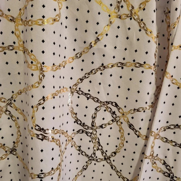 Men's Metallic Multi-Pattern Button Up Shirt by Pronti - Picture 5 of 6